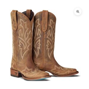 Lane Saratoga Square Toe - Burnt Caramel